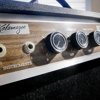 Gibson Made Kalamazoo Amp Model 2 Sounds Great Authentic Vintage Circa-1966-Black Wrap image 14