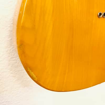 Double Eagle Telecaster ‘52 Ash Body One Piece Maple Neck Late 70’s Early 80’s - Butterscotch image 17