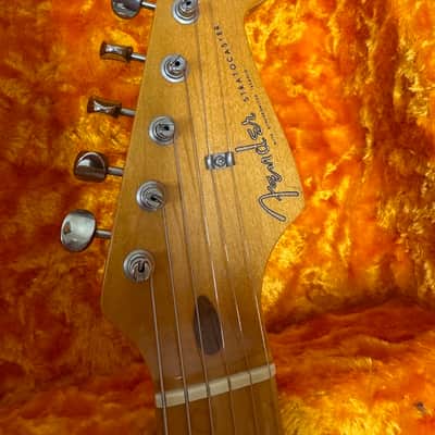 Fender American Vintage Reissue '57 Stratocaster 1987 - Vintage white image 2