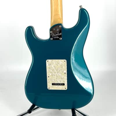 2017 Fender American Elite HSS Stratocaster - Lace Sensor Pickups – Ocean Turquoise image 14