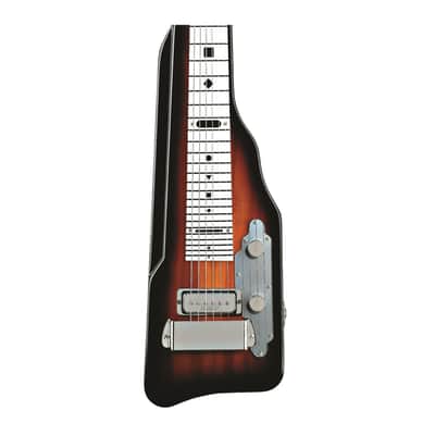 Gretsch G5700 Electromatic Lap Steel with White Plastic Fretboard - Tobacco image 6