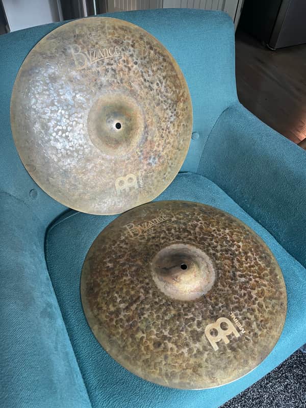 Meinl 16" Byzance Extra Dry Medium-Thin Hi-Hat (Pair)