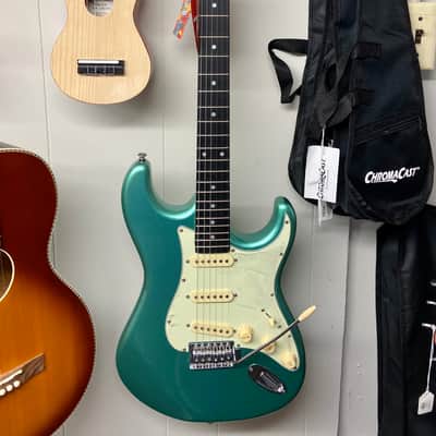Tagima TG-500 Metallic Sea Foam Green TW-Series Stratocaster image 2