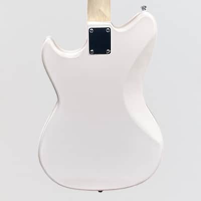 G&L Tribute Series Fallout 4 String Short Scale Electric Bass Guitar - Olympic White image 4