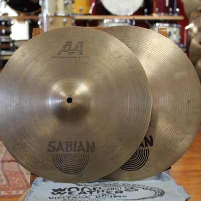 Sabian 14" AA Medium Hats 1056/1470g image 1