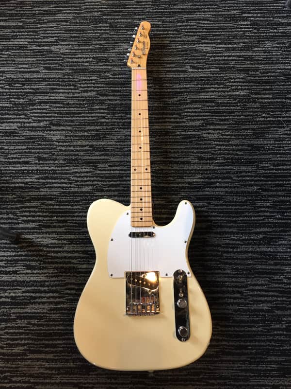 Fender Squier Korean Telecaster early 90's Cream | Reverb