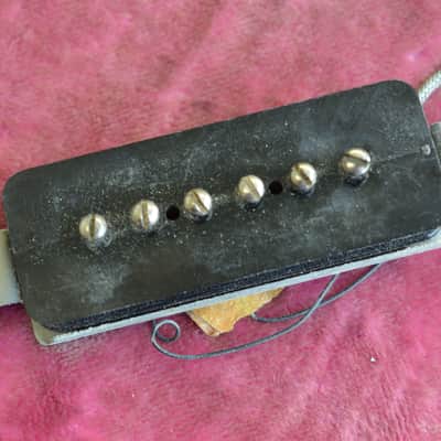 Vintage 1956 Gibson P-90 P90 Pickup 8.42k HOT Dogear Les Paul Junior Special 330 image 8