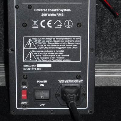 Grundorf GAD. 200 WATT RMS. Replacement Amplifier/Mixer Module. Retro Fit Passive Cabs. image 2