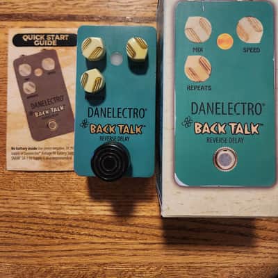 Danelectro Back Talk Reverse Delay Reissue 2020 - Seafoam Green image 1