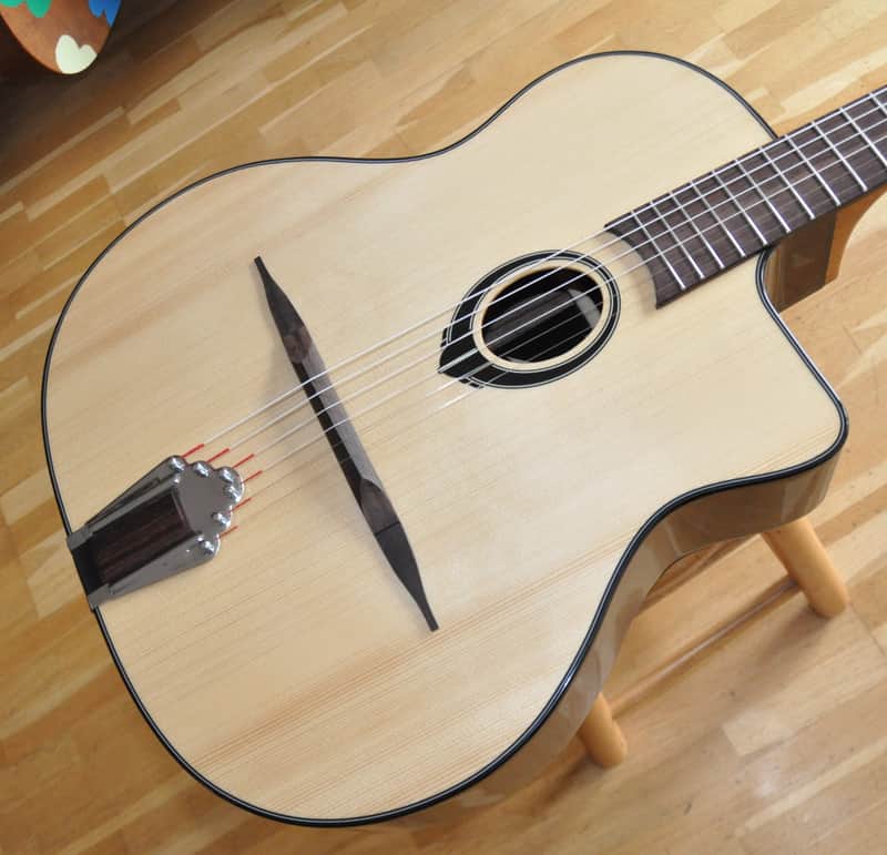 LAG SL200 / Gypsy Jazz Little Mouth Acoustic Guitar / Swing Lâg Series / 2512CW00349 image 1