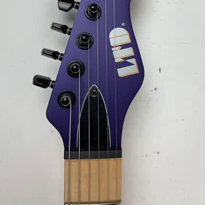 ESP LTD SN-200HT M DMPS Hard tail - Maple Dark Metallic Purple Satin Electric Guitar - B-Stock image 13
