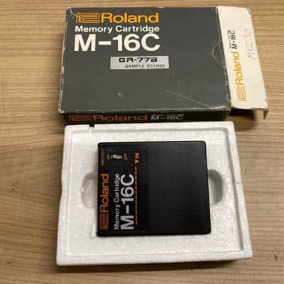 Roland M-16C , GR-77B Sample Sound ,Memory cartridge image 2