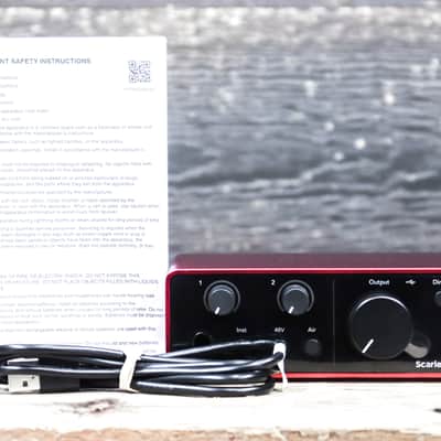 Focusrite Scarlett Solo 4th Gen Studio-Quality 2-In / 2-Out USB Audio Interface image 7