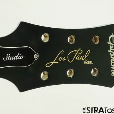 USED Epiphone Les Paul Studio BODY + NECK + Pickguard Guitar Pelham Blue image 8