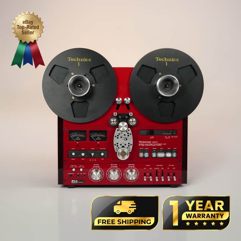 TECHNICS RS-1500 Vintage Reel-to-Reel – Professionally Restored – 1-Year Warranty image 1