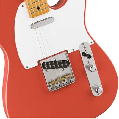 Fender Vintera '50s Telecaster Maple Fiesta Red image 6