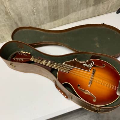 Kay (Airline) N2 Mandolin Late 1950's Early 60's  - Nitrocellulose Lacquer Sunburst image 13