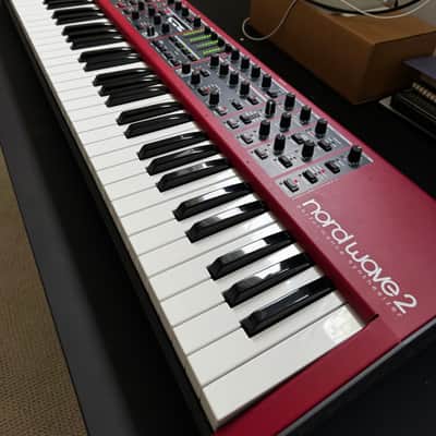Nord Wave 2 61-Key 48-Voice Polyphonic Synthesizer 2013 - 2022 - Red