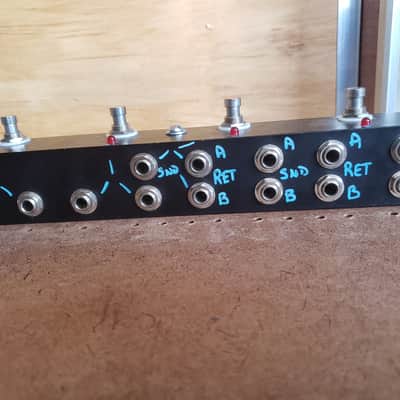 Pedalboard 8ch Bypass Stereo Looper Power Supply Flight Case Pedal Racks image 9