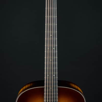 Martin GP Custom Flamed Maple and Sitka Spruce Full Body Ambertone Burst Grand Performance Used (2023) image 10