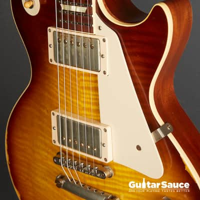 Gibson Custom Shop 59 Les Paul Joe Perry Signature Tom Murphy Aged Tobacco Burst 2013 (Cod.1721UG) image 7