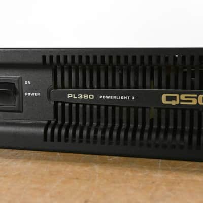 QSC PL380 Powerlight 3 Series 2-Channel Power Amplifier CG012G7 image 4