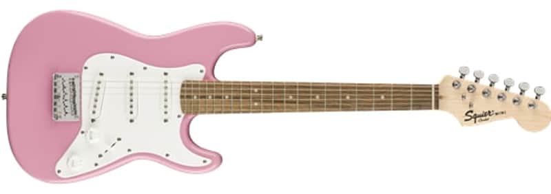 Squier Mini Strat Shell Pink image 1