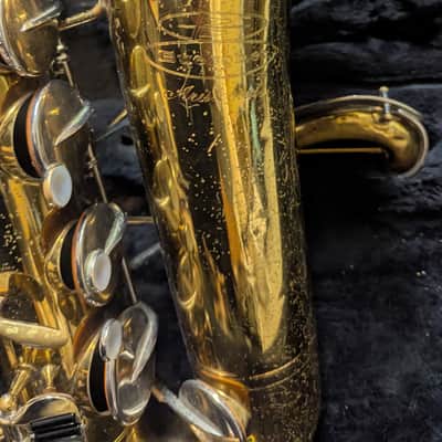 Buescher Aristocrat 500xx 1960s-70s - Lacquer being work off (vintage horn) image 2