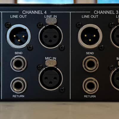Universal Audio 4-710d 4-Channel Microphone Preamp 2010 - Present - SIlver image 2