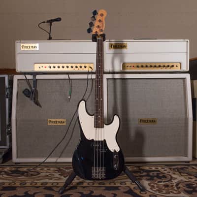 Fender Mike Dirnt Road Worn Precision Bass Black 2003 owned by Chris Shiflett image 2