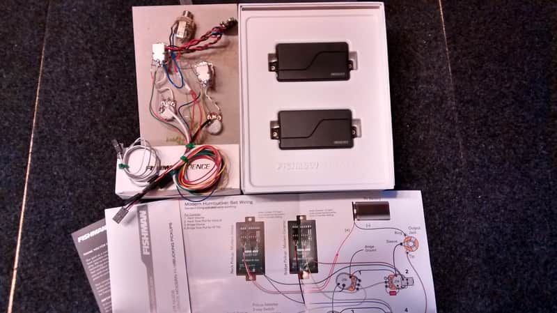 Fishman Fluence Modern active pickup set Like EMG or Blackout image 1