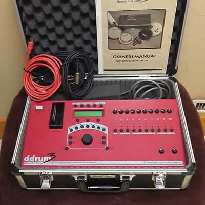 ddrum3 Electronic Drum Module with Storage Case, Owners Manual & Midi Cables - *Super Rare to Find* image 4