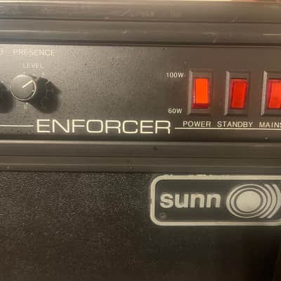 Sunn Enforcer 1980‘s Made in USA RARE SUNN @)) 🌞 image 4