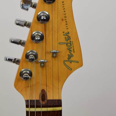 2003 Fender Highway One Stratocaster Electric Guitar, Rosewood Fingerboard, Crimson Red Transparent w/ Case imagen 14