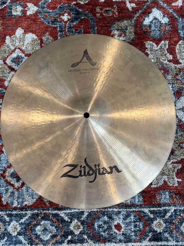 Zildjian A 16" Medium Thin Crash Cymbal image 1