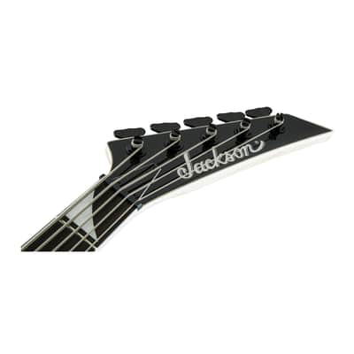 Jackson JS Series Concert Bass JS3VQ 5-String Electric Guitar with Amaranth Fingerboard (Transparent Black Burst) image 8