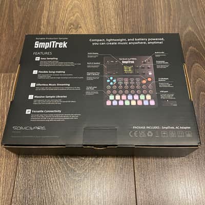 Sonicware SmplTrek Portable Production Sampler 2022 - Present - Black image 2