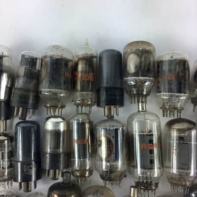 Lot of 50 Various Brands Vintage Vacuum Tubes -UNTESTED - Sylvania, RCA GE #5 image 3