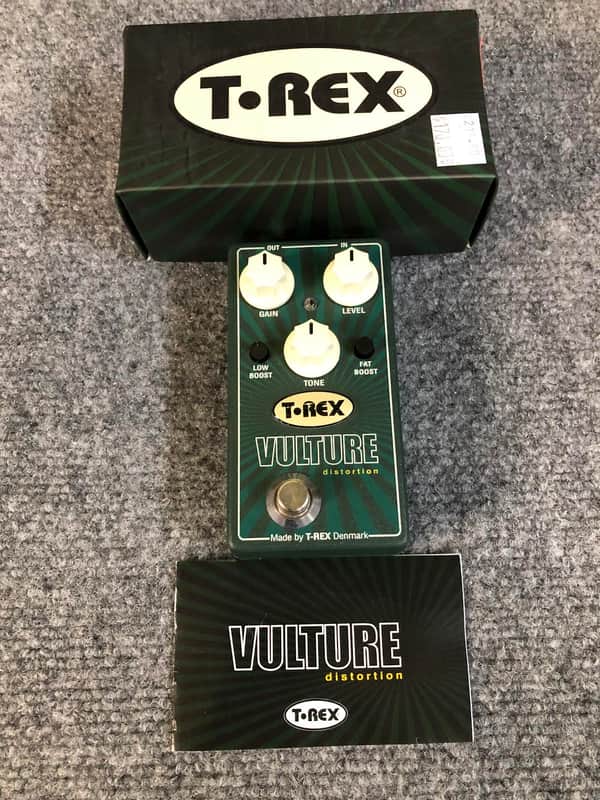 T-Rex Engineering Vulture Distortion Guitar Effects Pedal - Preowned image 1