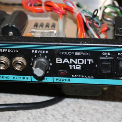 Made in USA Vintage Peavey Bandit 112 Teal Chassis - Fully Working - No Tariffs image 1