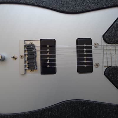 Obstructures 0.750 2016 clear solid aluminum guitar image 20