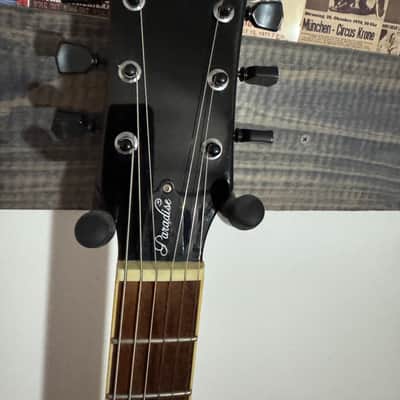 Vintage V100-AFD Reissued Paradise Series Single Cut 2010s - Flamed Amber image 4