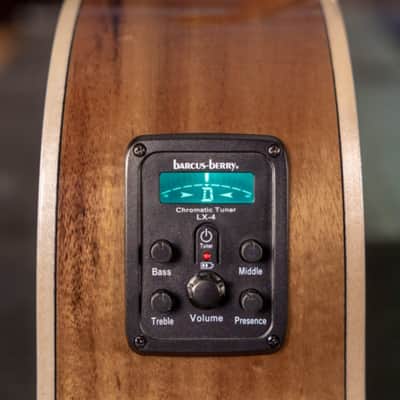 Washburn Bella Tono Allure SC56SCE Studio Cutaway Acoustic Electric Guitar, Natural image 6