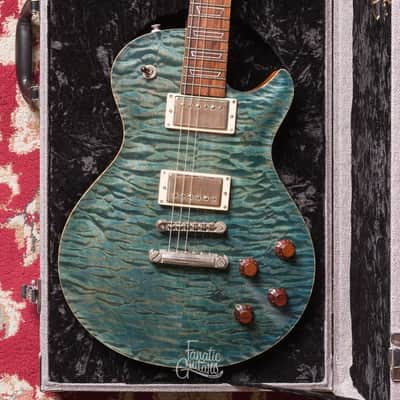 Patrick James Eggle Macon Single Cut - Island Blue Burst #30370 Second Hand image 2