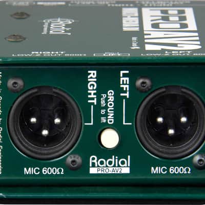 Radial ProAV2 Multi-Media Dual Passive Direct Box image 5