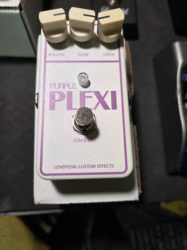 Lovepedal Purple Plexi SE 2014 - 2017 - White / Purple