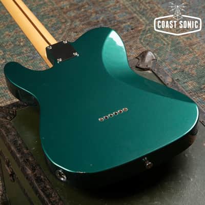 2023 Fender FSR Hybrid II Telecaster Sherwood Green w/ Matching Headstock Made in Japan image 11