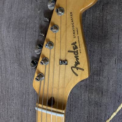 Fender American Original '50s Stratocaster with Maple Fretboard 2020 - 2022 - Inca Silver image 4