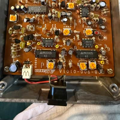 Maxon AD-900 delay rare! With 12v adapter! Early 2 chip mn 3005 best sounding vintage analog delay image 2