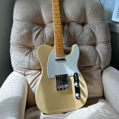 Fender Fender American Original '50s Telecaster 2022 - Blackguard Blonde image 6
